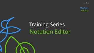 Notation editor tutorial  Auralia amp Musition 5 [upl. by Fenelia]