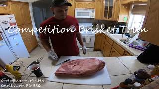 Competition Brisket  How To Seperate A Brisket [upl. by Gustavus]