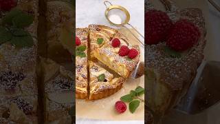 RASPBERRY amp NECTARINE FRANGIPANE TART 🍑🥧 delicious dessert recipe [upl. by Eahsat]