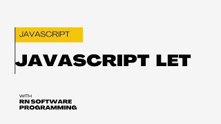 What is the let in JavaScript   What is var const and let in JavaScript [upl. by Melas]