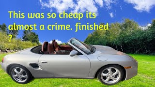 REBUILDING A CHEAP ABANDONED PORSCHE BOXSTER PART 5 [upl. by Oswal]