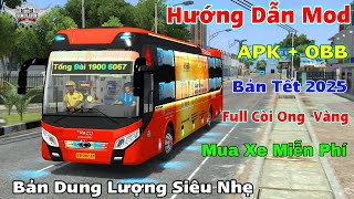 BUSSID MOD APK  OBB Bản Đặc Biệt 23000In1 Dung Lượng Nhẹ Tải Full Map Bus Simulator Indonesia [upl. by Dyob]