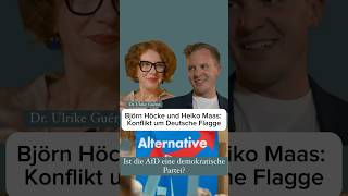 Björn Höcke und Heiko Maas Konflikt um deutsche Flagge [upl. by Nos]