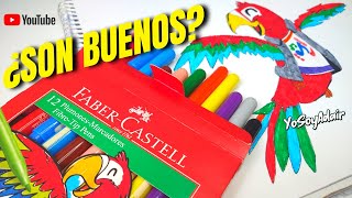 Review Plumones Faber Castell Fiesta Escolares ¿Son buenos  YoSoyAdair [upl. by Zurn533]