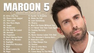 Maroon 5  Greatest Hits Full Album  Best Songs Collection 2023 [upl. by Files615]