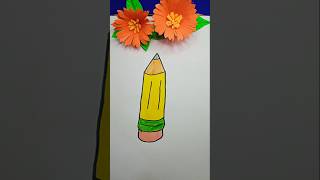 How to draw easy pencil drawing artandcraft art youtubeshorts viralvideo viralshorts shorts [upl. by Brezin797]