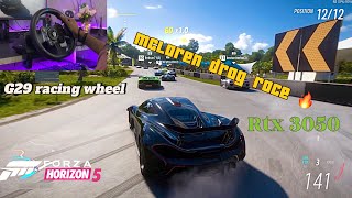 McLaren defeat all supercar 🔥with g29 racing wheelgamingracingwheel racingyoutubeforzahorizen5 [upl. by Thorma]