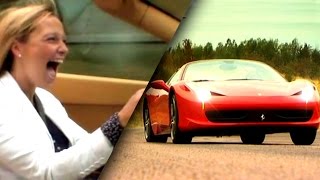 quotJust Pure Petrolhead Heavenquot Trying The Ferrari 458 Spider  Fifth Gear [upl. by Maag28]