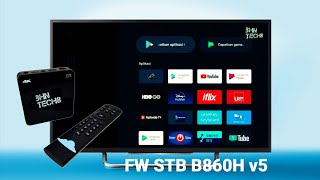 Flash STB B860H V5 Android 10 Tanpa Downgrade 100 Work [upl. by Ab175]