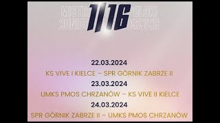 Vive I Kielce vs SPR Stal Mielec  116 Mistrzostw Polski Juniorów Młodszych  Mielec 2024 [upl. by Adnaw]