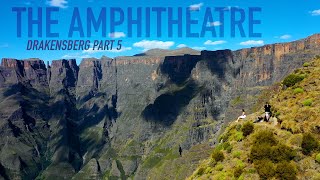 Exploring The Amphitheatre amp the Worlds Highest Waterfall 983m  Drakensberg Overland pt5 [upl. by Indnahc316]