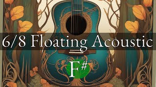 68 Floating Acoustic Jam Track in F  Gb│Americana amp Folk│ [upl. by Selwin]