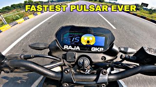 pulsar NS 400z top speed review  1 st to 6th All Gear top speed [upl. by Bryant]