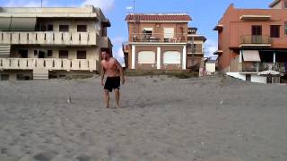 ALLENAMENTO PORTIERE SULLA SABBIA [upl. by Retla836]