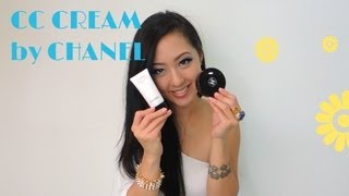 REVIEW Chanel CC Cream  Tutorial CC Cream v BB Cream [upl. by Esetal]