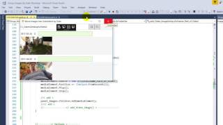 WPF Show Video as Preview UIElement MediaElement MediaPlayer [upl. by Indys]