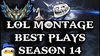 LOL CHAMPIONS MIX MONTAGE 1  BEST PLAYS SEASON 14  WEZZA BEST PLAYER MIDDLE EAST SERVER [upl. by Keli540]