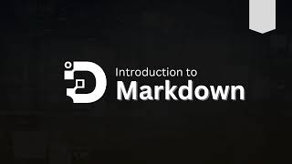 Introduction to Markdown [upl. by Balthasar]