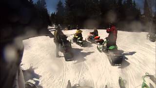 2014 Arctic Cat zr 9000 demo ride GoPro [upl. by Nomled]