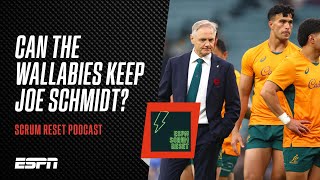 Wallabies must find a way to get Schmidt to stay  Scrum Reset Podcast [upl. by Mabelle24]