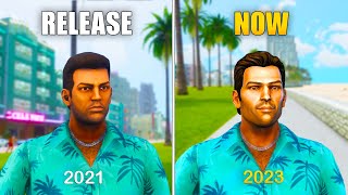 GTA Trilogy Definitive Edition  Release vs Last Patch Part 2 [upl. by Luapnaej]