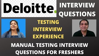 Deloitte Testing Interview Experience  Real Time Interview Questions and Answers [upl. by Saville]