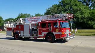 2022 Clawson 4th of July Parade Fire Apparatus [upl. by Iatnohs]