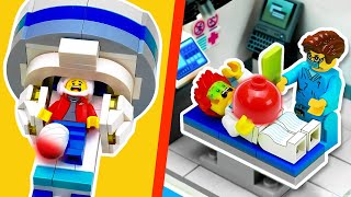 I Build a Hospital in LEGO Medical Treatment for Minifigures  FUNZ Bricks [upl. by Alo]