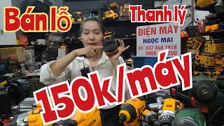 SALE MÁY KHOAN PIN KHOAN ĐIỆN DỤNG CỤ ĐIỆN MÁY ĐA NĂNG MÁY MÓC ĐỒ NGHỀ [upl. by Alyahsal154]