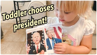 Toddler Predicts 2020 President [upl. by Neufer]