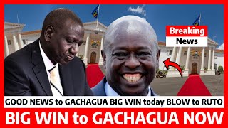 Ruto Kwisha‼️BIG WIN to GACHAGUA finally as SHOCKING news EMERGE from NAIROBI Ruto FINISHED now [upl. by Drais]