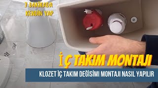 Klozet İç Takım Montajı Nasıl Yapılır [upl. by Ricker]