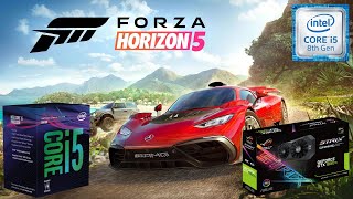 Forza Horizon 5  GTX 1050 Ti with i5 8400 [upl. by Dnomasor]