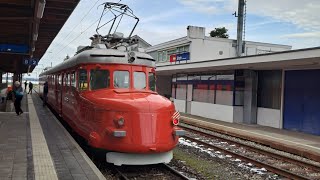 Der ROTER DOPPELPFEIL RAe48 1021 SBB in Stein Säckingen Schweiz Schwitzerland🇨🇭 [upl. by Aleahc662]