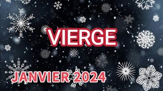 ♍ VIERGE ❄ JANVIER 2024 ❄✨ Une bonne fée exauce vos vœux  ✨ [upl. by Aiht]