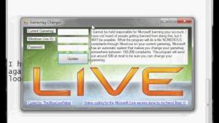 How to change your gamertag for free NEW program coded by me [upl. by Ettie]
