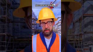 Part 135  work smarter not harder👷💡workers construction work smart job viralvideo shorts [upl. by Aradnahc]