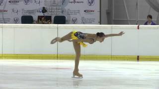 2015 ISU JGP  Logroño Ladies Short Program Kailani CRAINE AUS [upl. by Waterer]