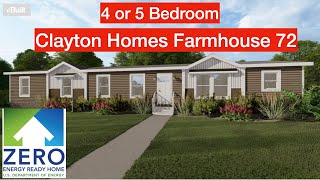 Clayton Homes Farmhouse Breeze 72 4 Bedroom 2 Living Video Walk Through tour [upl. by Weisberg]