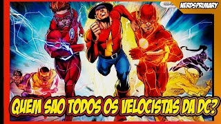 5 VELOCISTAS MAIS RÁPIDOS DA DC COMICS Theflash flash dccomics [upl. by Vashtia946]