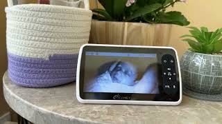 iFamily Baby Monitor with 5quot Screen Review [upl. by Zelda]