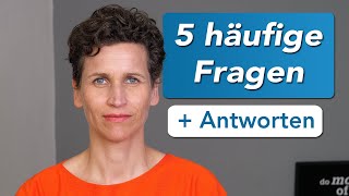 Vorstellungsgespräch Die 5 häufigsten Fragen  perfekte Antworten [upl. by Lexis]