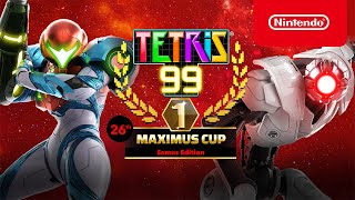 Tetris® 99 – 40th MAXIMUS CUP Gameplay Trailer  Nintendo Switch [upl. by Imalda269]