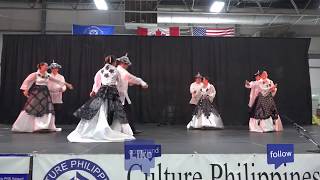 Jota Manilena  Philippines Traditional DancePanderetas de AmorDe JotaFolkCarassauga 2017 [upl. by Ettedualc858]