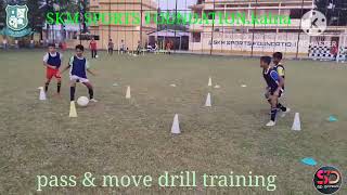 Quick movement amp Drill pass amp move training [upl. by Clovis]