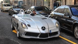 SLR Stirling Moss on the road Start Up and acceleration [upl. by Ingelbert]