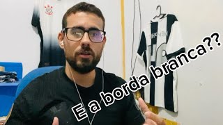 REAGINDO AO AUGUSTO MELO FALANDO SOBRE A BORDA BRANCA E NIKE EM 2025 ⚪️⚫️ [upl. by Carthy]