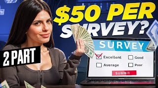 Make Easy Cash 50 for Each Survey You Finish [upl. by Perzan66]