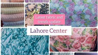 Lahore center shopping vlog  Designer fabric  Pure raw silk and shamooz silk  Lahore Center lawn [upl. by Mcallister463]