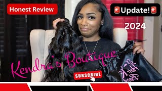 Kendras Boutique Honest Hair Review In Body Wave  2024 [upl. by Ayoral441]